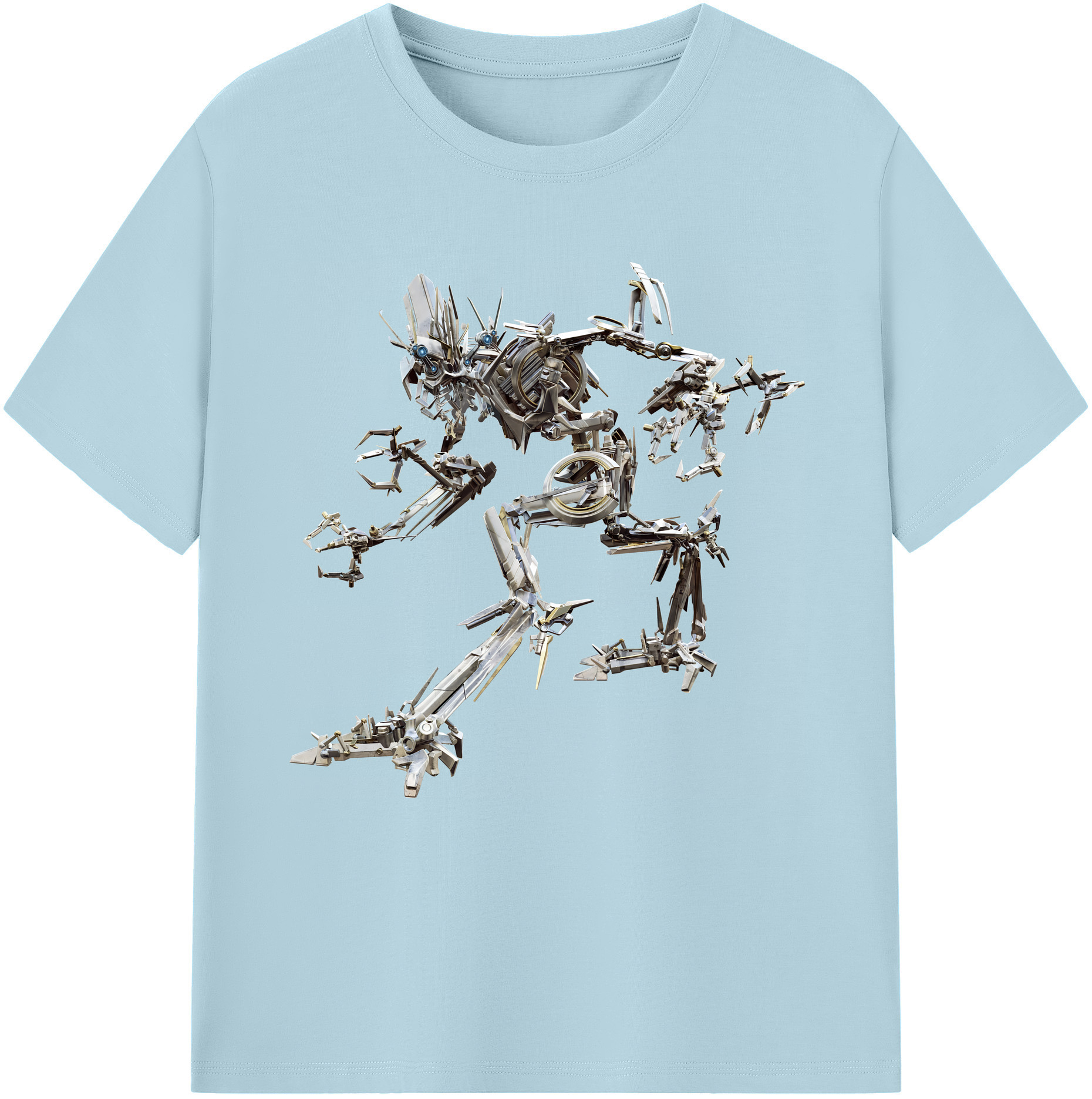 （画像用） Transformers トランスフォーマー 綿100％半袖Tシャツ（フロントプリント）